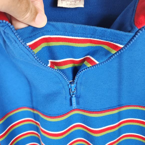 Laura Gayle Womens XXL 2XL 1/4 Zip Pullover Vintage Retro - Picture 3 of 7